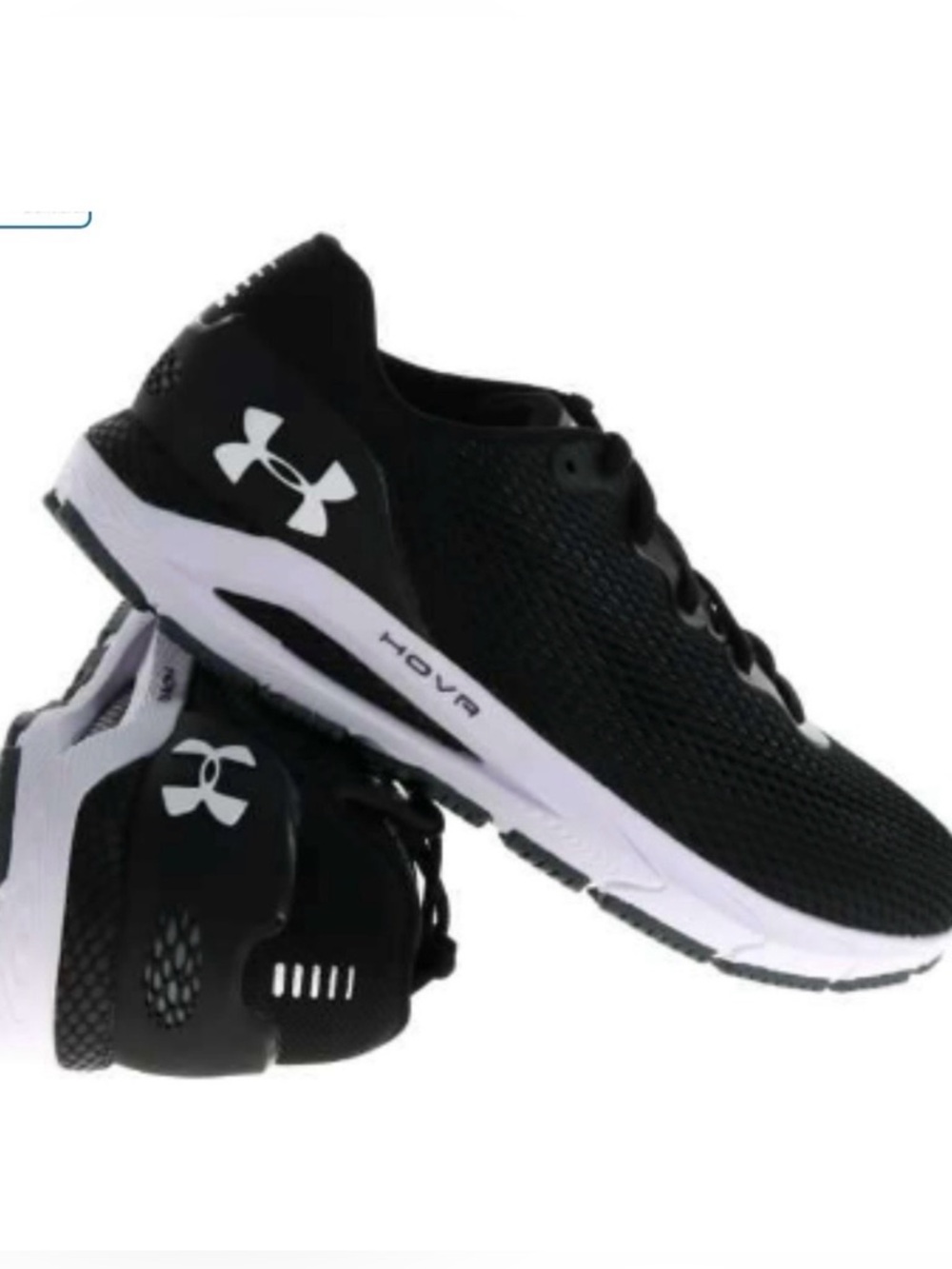 Under Armour HOVR Sonic 4 Running Shoes Black White Bluetooth 8.5 - Picture 2 of 7